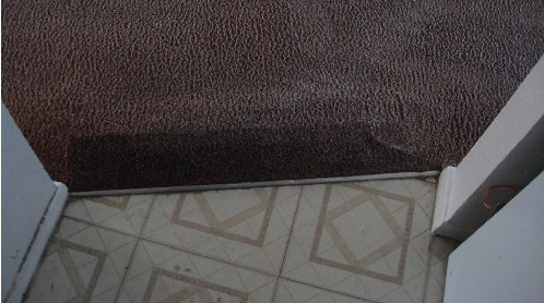 carpet after repair
