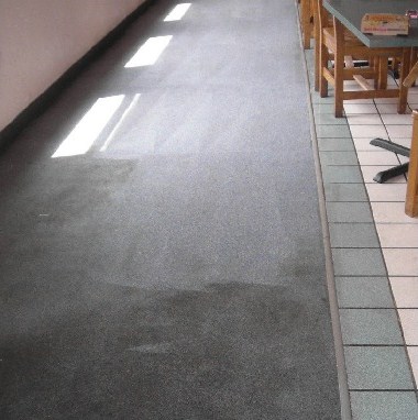 restaurant during cleaning