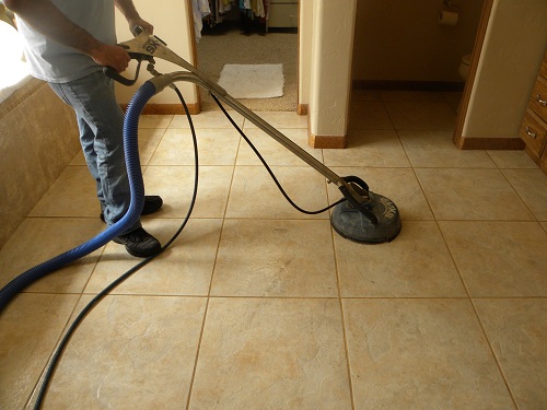 tile after cleaning